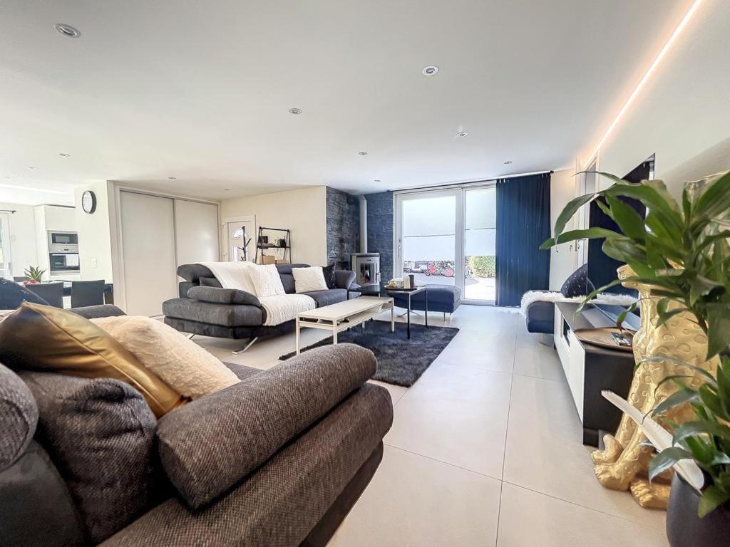 Appartement Moderne Avec Terrasse Et Piscine A Chatel Sur Bex ภายนอก รูปภาพ